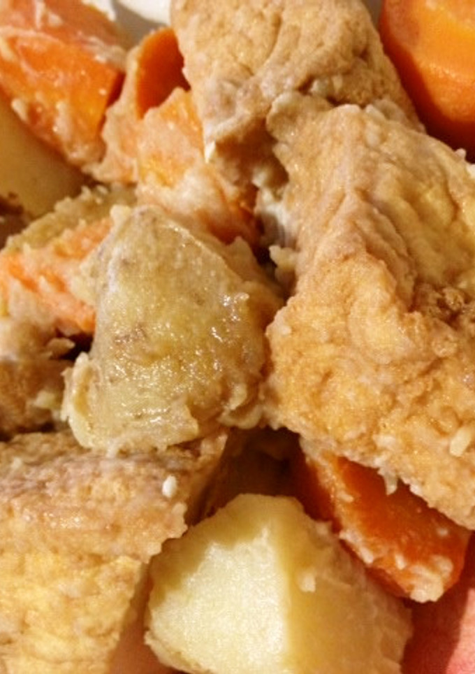 ほっこり♪じゃがいもと厚揚げの煮物-レシピのメイン写真