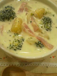 さつまいもで濃厚クリームスープ-レシピのメイン写真