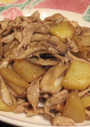 新じゃがと肉の炒め物☆-レシピのメイン写真
