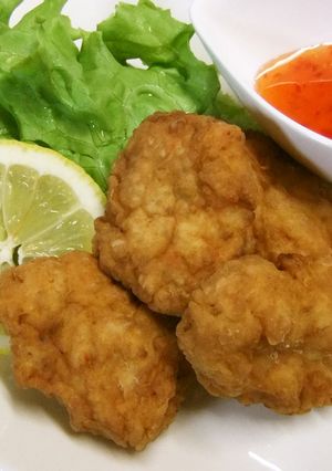 海老と蓮根とお豆腐のふわふわナゲット-レシピのメイン写真