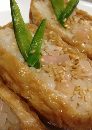 手抜き酢飯のいなり寿司♡岩下の新生姜!!-レシピのメイン写真