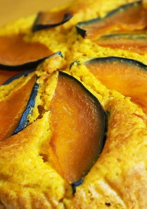 皮付きかぼちゃのしっとりケーキ-レシピのメイン写真
