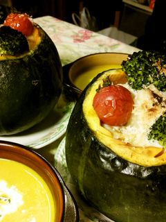 かぼちゃのグラタンとかぼちゃのスープ♬-レシピのメイン写真