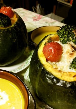 かぼちゃのグラタンとかぼちゃのスープ♬-レシピのメイン写真