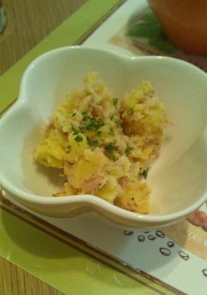 ほっこり☆さつまいもとツナの秋サラダ-レシピのメイン写真