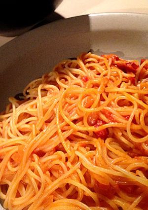 トマトクリームパスタ-レシピのメイン写真