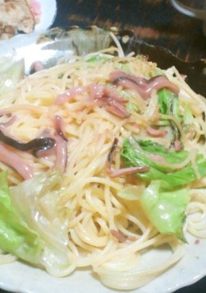 いかの塩辛パスタ-レシピのメイン写真