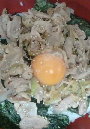 スピード♪簡単♪美味しぃ♪すた丼☆-レシピのメイン写真