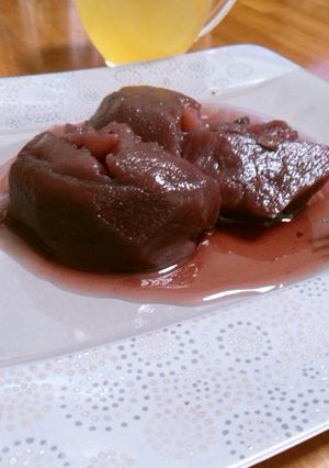 簡単☆リンゴの赤ワイン煮（作り置き可）-レシピのメイン写真
