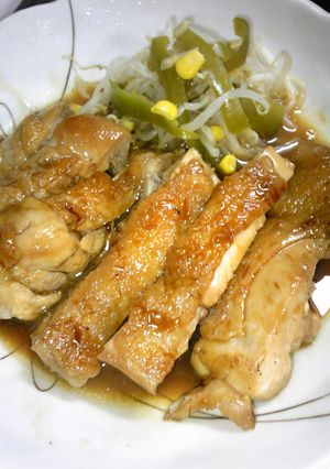 鶏の照り焼き♪隠し味に○○○のたれ！-レシピのメイン写真