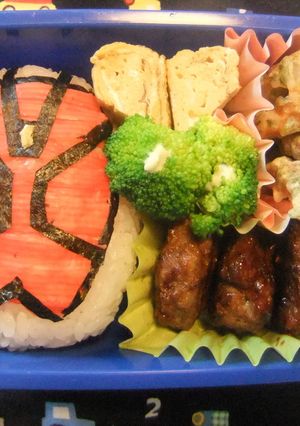 ☆キャラ弁☆仮面ライダーウィザード-レシピのメイン写真