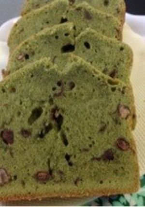 作り方簡単無添加パウンドケーキ抹茶あんこ-レシピのメイン写真
