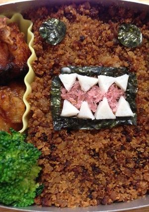 キャラ弁 どーもくん☆-レシピのメイン写真
