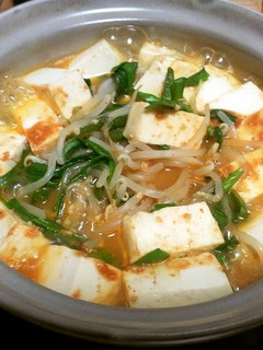 水なし!にらともやしの味噌キムチ鍋-レシピのメイン写真