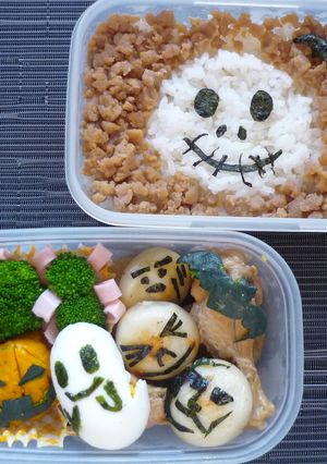 Halloween lunch box-レシピのメイン写真