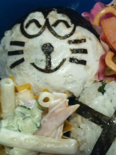 キャラ弁海苔でドラえもん-レシピのメイン写真