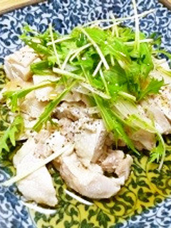 ゆで鶏のさっぱりサラダ-レシピのメイン写真