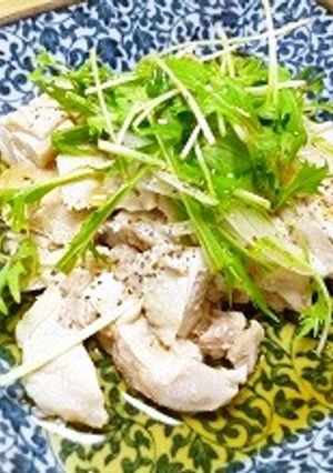ゆで鶏のさっぱりサラダ-レシピのメイン写真