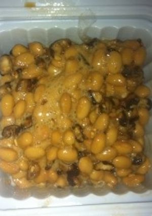 納豆と煎り椎茸の和え物-レシピのメイン写真