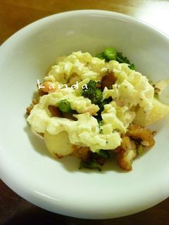 余った唐揚げの野菜炒め*タルタルソースで-レシピのメイン写真