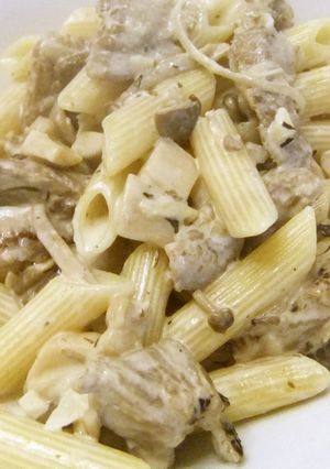 残ったステーキで簡単ビーフストロガノフ-レシピのメイン写真