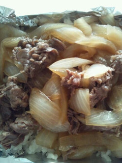 レンジで時短♪めんつゆで簡単な牛丼♪-レシピのメイン写真