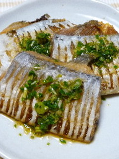 美味!太刀魚のねぎ風味唐揚げ-レシピのメイン写真