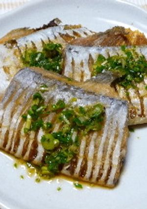美味!太刀魚のねぎ風味唐揚げ-レシピのメイン写真