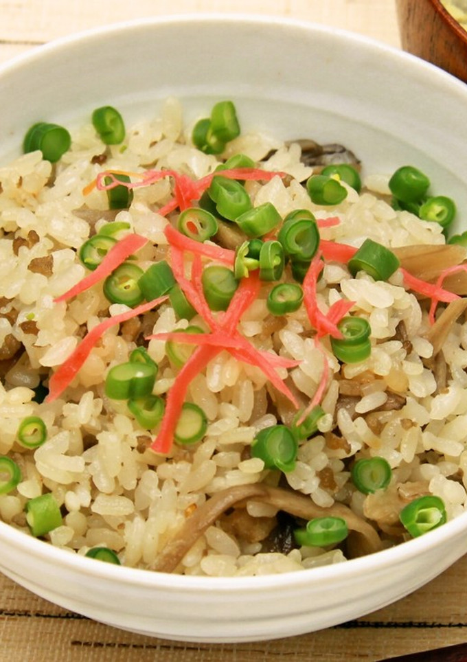 まいたけとごぼうの炊き込みご飯-レシピのメイン写真