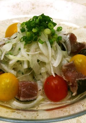 かつおと玉ねぎのイタリアンマリネ-レシピのメイン写真