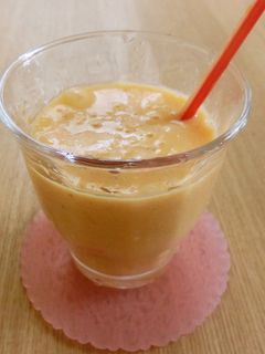 柿とみかんのスムージー-レシピのメイン写真