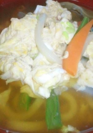 トロ玉うどん-レシピのメイン写真