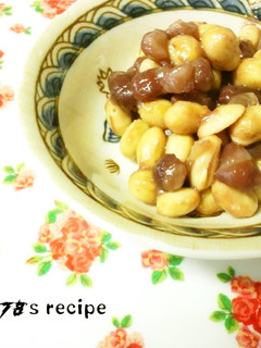 ✿大豆と小豆の甘いおやつ✿-レシピのメイン写真