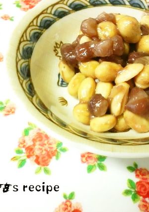 ✿大豆と小豆の甘いおやつ✿-レシピのメイン写真