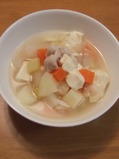 たらと野菜のスープ-レシピのメイン写真