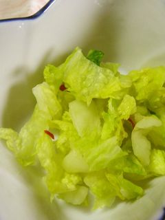 めっけもん♪意外と美味!白菜の塩漬け-レシピのメイン写真