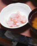 すぐ出来る変わりおつまみ！甘エビの塩から