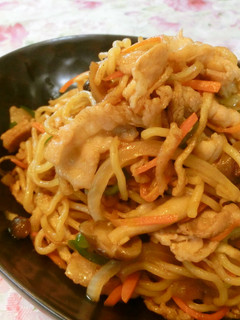 麺は半分♡切干大根deヘルシーな焼きそば-レシピのメイン写真