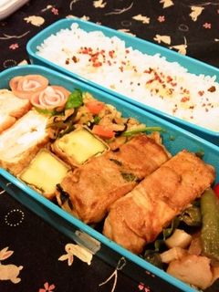 さつまいもと大葉の豚肉巻き-レシピのメイン写真