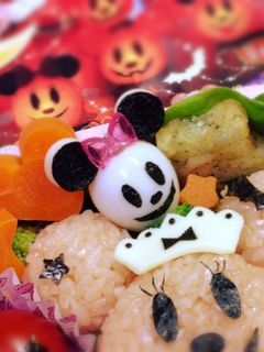 うずらでハロウィンミニー♡キャラ弁おかず-レシピのメイン写真