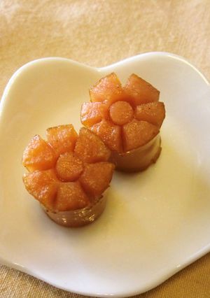 お弁当に！ストローで＊お花ウインナー＊-レシピのメイン写真
