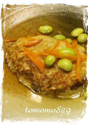 ☆里芋と貝柱のほくほくハンバーグ❤☆。♪-レシピのメイン写真