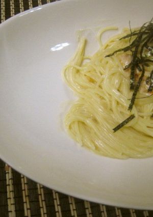 生うにのクリームスパゲティ—-レシピのメイン写真