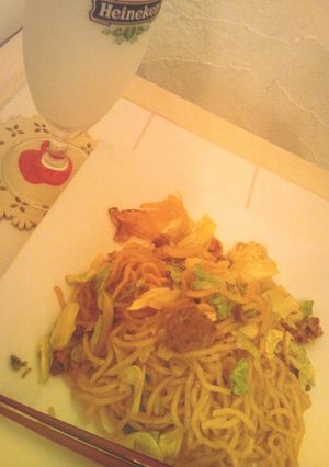 エスニックカレー焼きそば-レシピのメイン写真