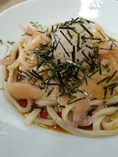 簡単ランチに★新生姜のぶっかけうどん-レシピのメイン写真