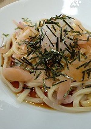 簡単ランチに★新生姜のぶっかけうどん-レシピのメイン写真