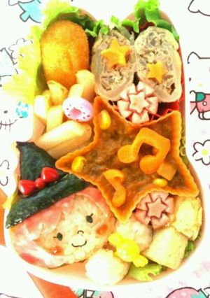 キャラ弁 ハロウィン-レシピのメイン写真
