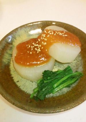 大根の味噌田楽-レシピのメイン写真