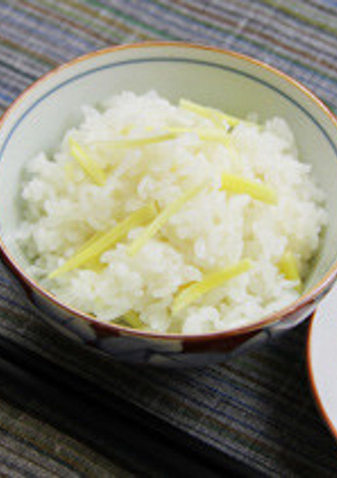 新しょうがご飯-レシピのメイン写真