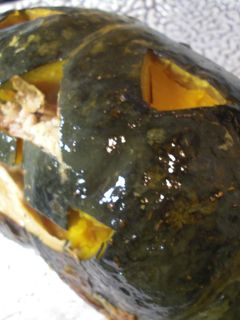 ハロウィンのかぼちゃミートローフ-レシピのメイン写真